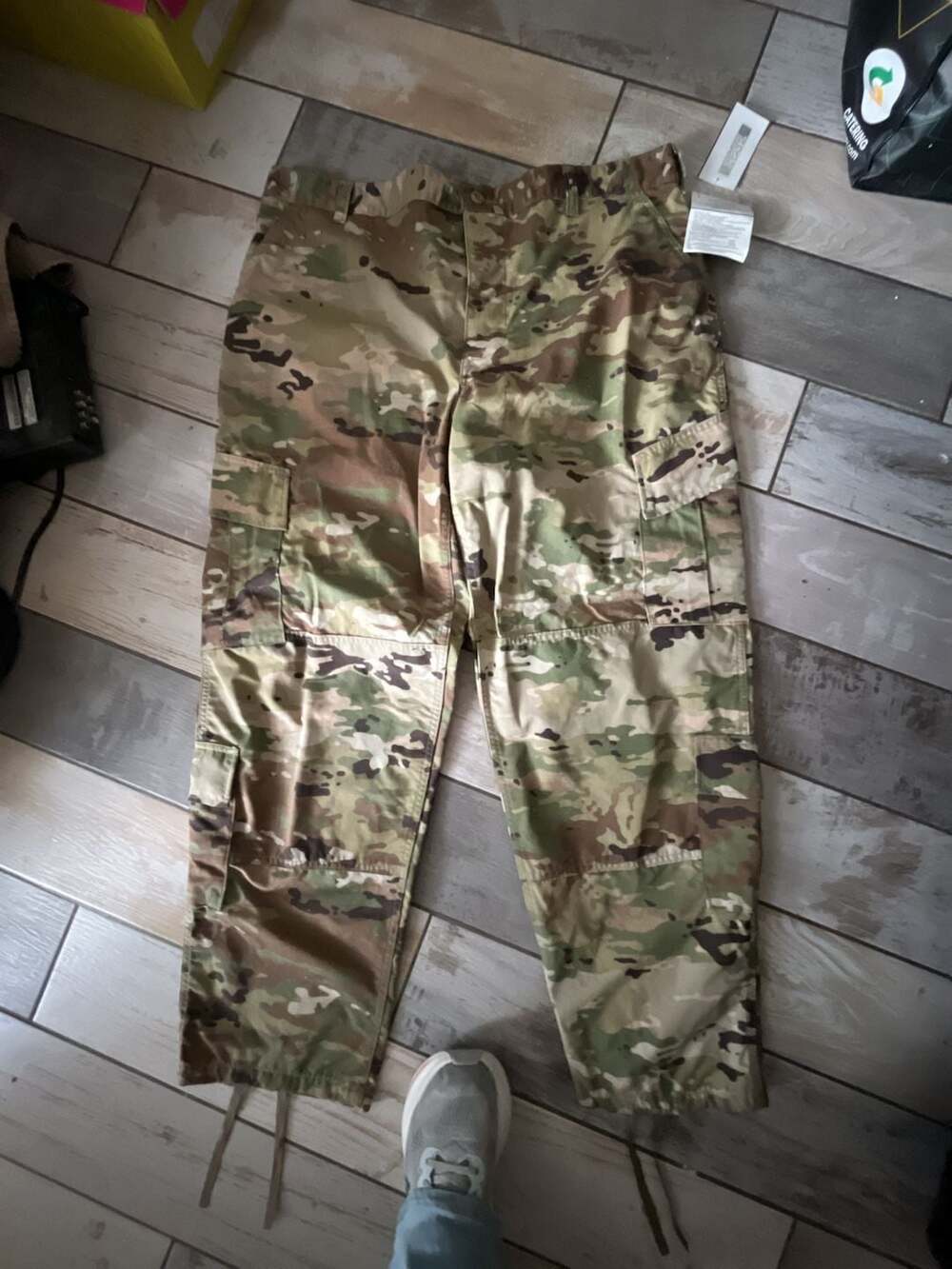 US Army OCP Scorpion Camouflage Combat Cargo Trousers